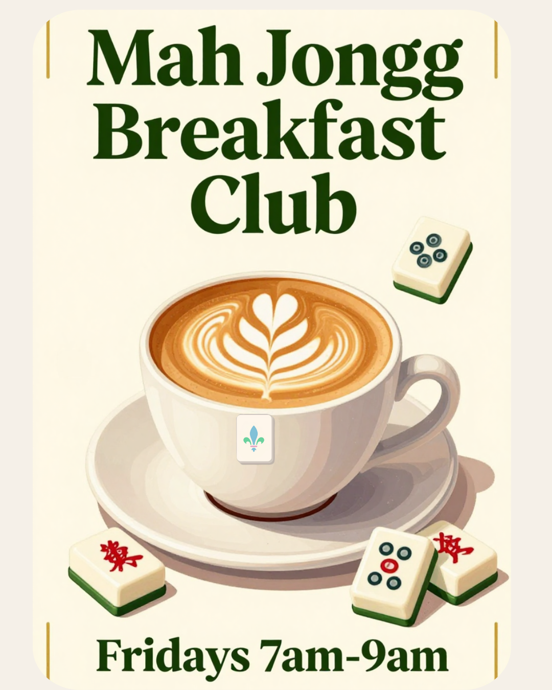 Friday Morning Mah Jongg Breakfast Club (Monthly)