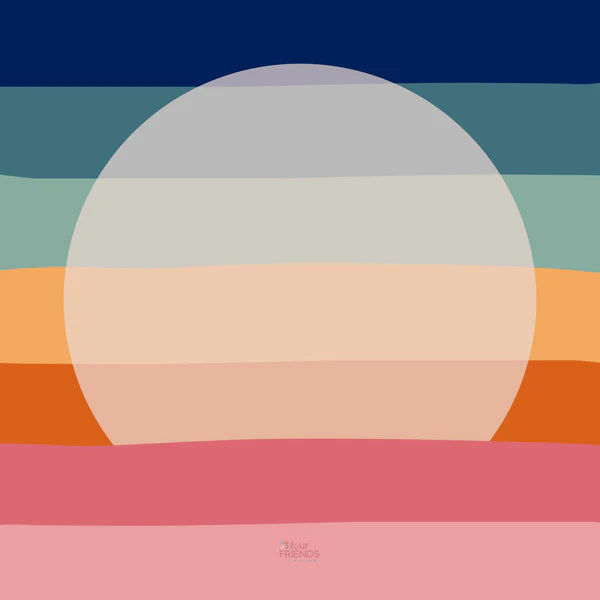 Four Friends Sunset Mat
