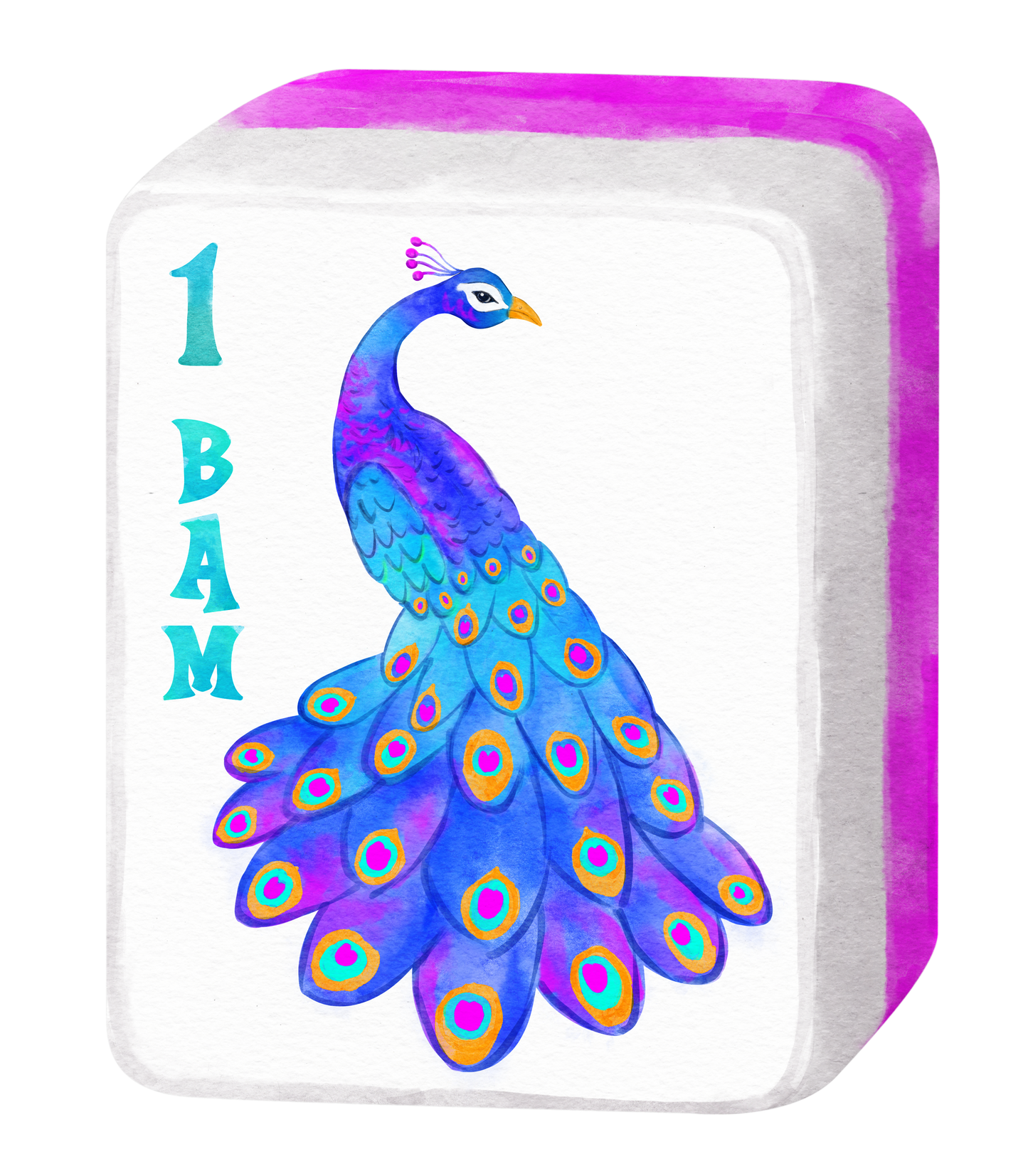 Mahj Party Pair Door Hanger: Without Bow (Ribbon Hanger Only)