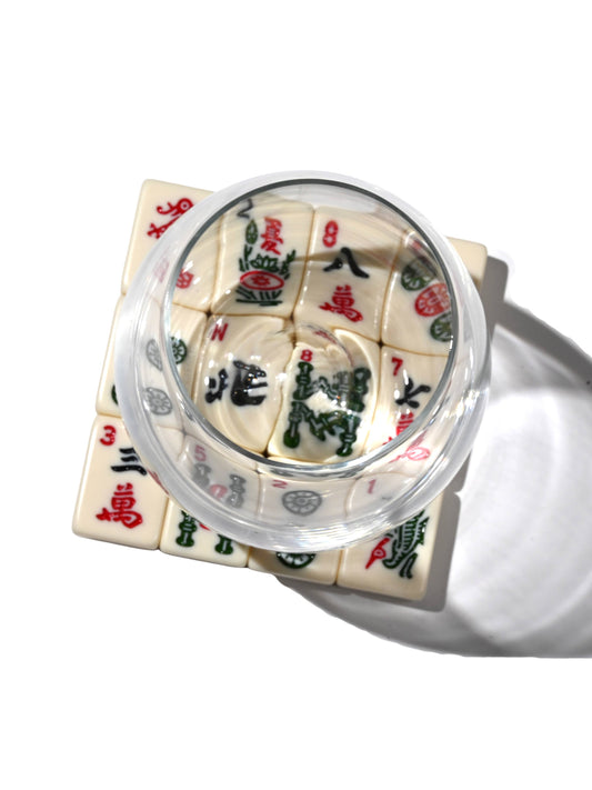 Mahjong Mah Jongg Tile Coaster Set of Two - Real Tiles!