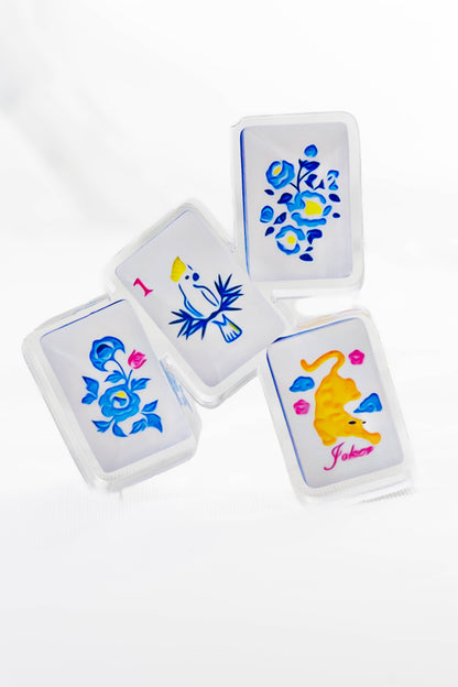 Acrylic Napkin Weight, Mahjong