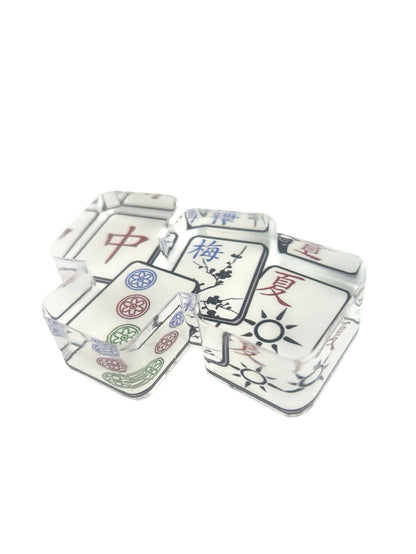 Acrylic Napkin Weight, Mahjong