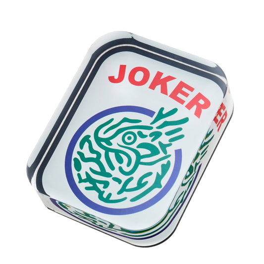 Mahjong Joker Acrylic Napkin Weight: WEIGHT - MAHJONG