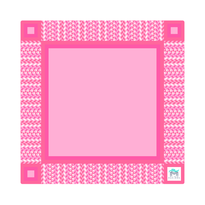 MAHJONG MAT  |  Prism  |  33" x 33": Prism Pink
