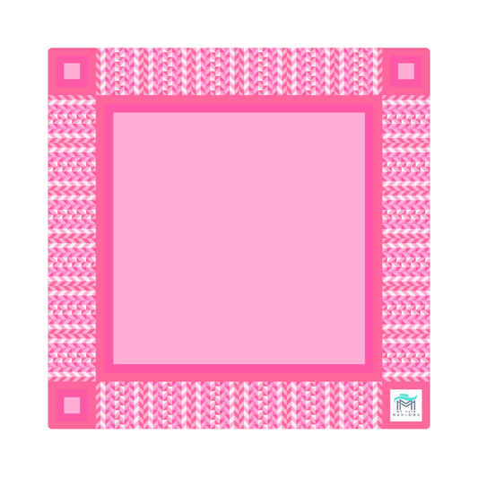 MAHJONG MAT  |  Prism  |  33" x 33": Prism Pink