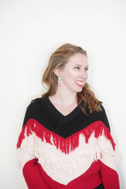 Mahjong Seasons Dangle Earrings