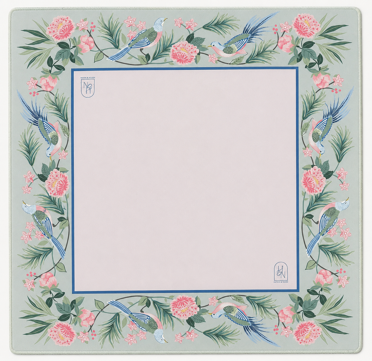 Mahjong Mat - Songbird Bloom