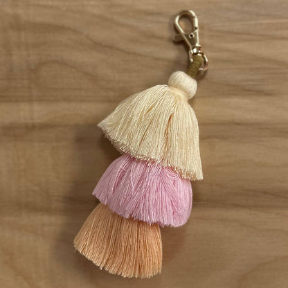 3 Tiered Large Ombre Tassel with Clasp: 9