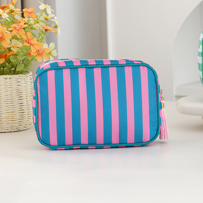 Tassel Zip Tile Bag: Various Color
