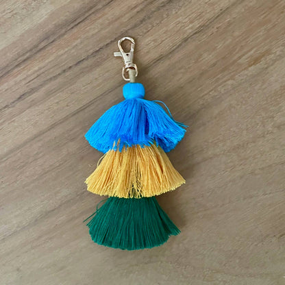 3 Tiered Large Ombre Tassel with Clasp: 11