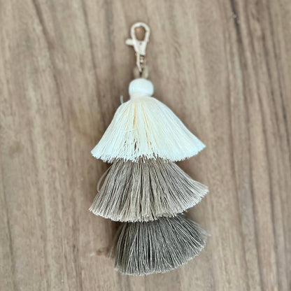3 Tiered Large Ombre Tassel with Clasp: 10
