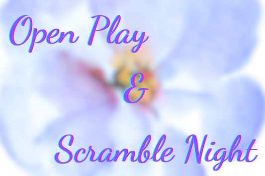 Scramble Night and Open Play -- January 15, 2026