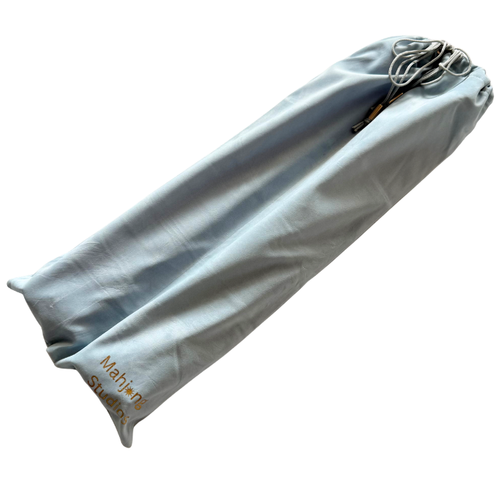 Mahjong Rack Storage Bag – Fits 17.5"–20" Mahjong Racks: Light Blue