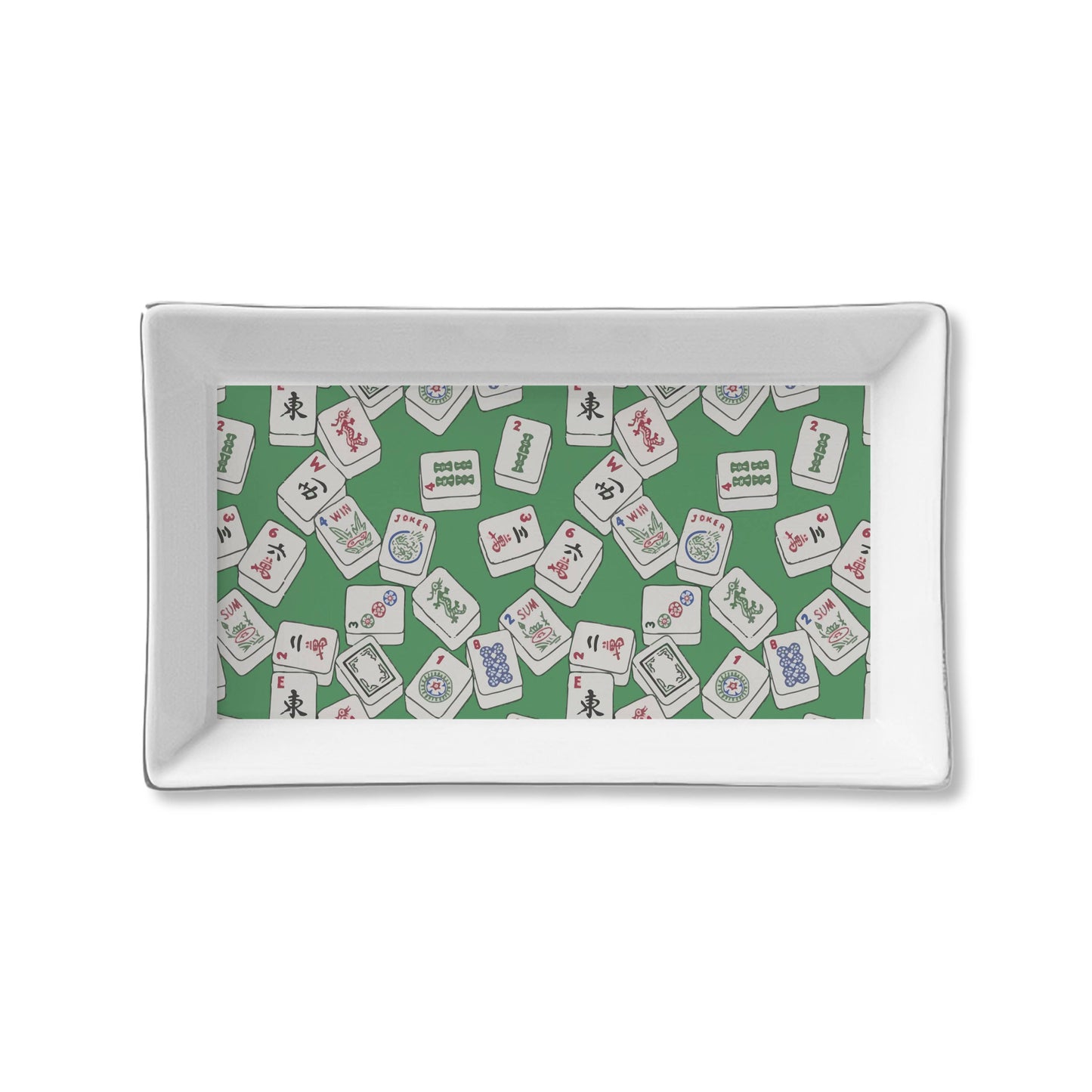 Ceramic Mahjong Tray