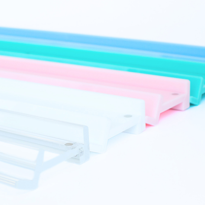 MAHJONG RACKS | Premium Acrylic | 4 Racks + 4 Pushers: Solid Indigo Blue