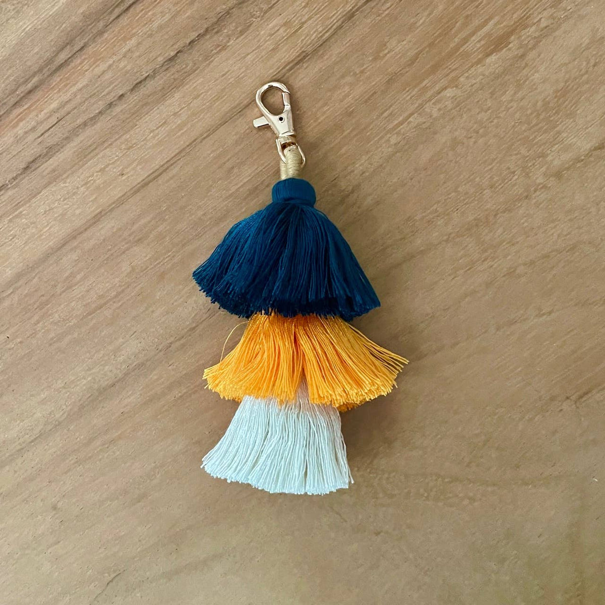 3 Tiered Large Ombre Tassel with Clasp: 6