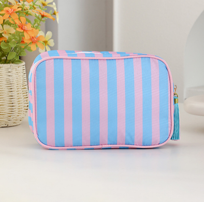 Tassel Zip Tile Bag: Various Color